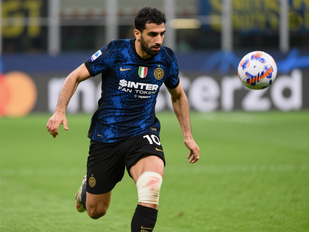 伊朗射手塔雷米大腿受伤,预计缺席三周比赛 塔雷米是一位技术全面的射手,在国际米兰俱